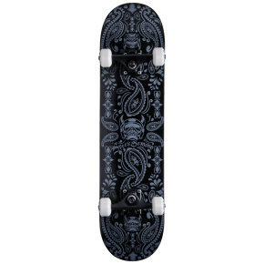 Speed Demons Bandana Skateboard Komplet (8.25"|Černá/Stříbrná)