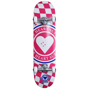 Heart Supply Insignia Check Skateboard Komplet (7.75"|Růžová)