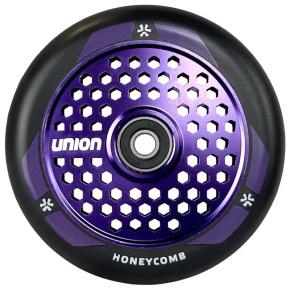 Kolečko Union Honeycomb 110mm Black/Polished Purple