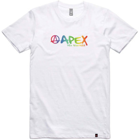 Apex Rainbow Tričko (XL|Bílá)
