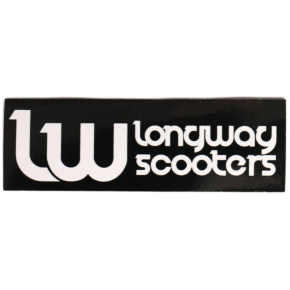Samolepka Longway Logo Černá