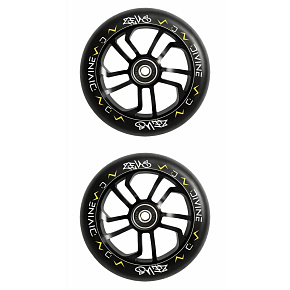 Balení 1+1 Kolečka Divine Zeus 120mm černé 2ks Balení 1+1 Kolečka Divine Zeus 120mm černé 2ks