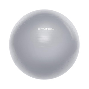 Spokey FITBALL III- Gymnastický míč 55 cm včetně pumpičky šedý