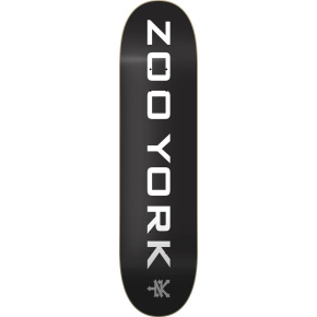 Zoo York Classic Logo Block Skate Deska (8"|Černá)