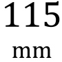 115 mm