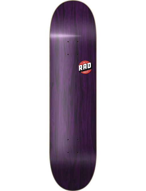RAD Blank Logo Skate Deska (8.25"|Purple Maple)