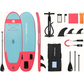 Retrospec Nano SL 8' Inflatable Paddle Board (Starfish)