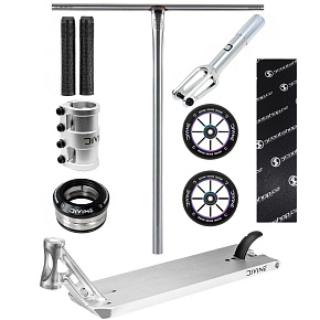 Freestyle koloběžka Custom Divine Street 6" stříbrná