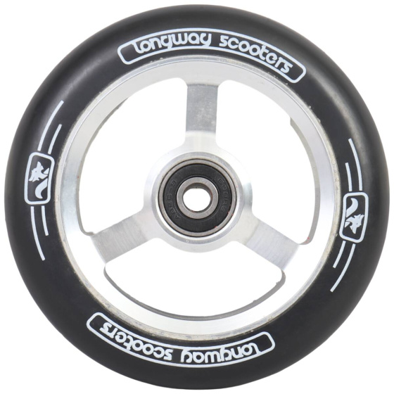 Kolečko Longway Metro 110mm Stříbrné