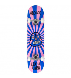 Enuff Lucha Libre Mini Complete Skateboard Pink/Blue 7.25 x 29.5