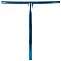 Řídítka Union Uniq T Standard 600mm Chrome Blue