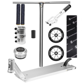 Freestyle koloběžka Custom Divine Street 6" 560 mm stříbrná