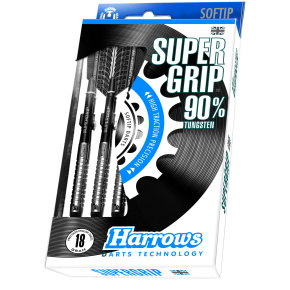 Harrows Šipky Harrows Supergrip 90% soft 16g Supergrip 90 soft 16g