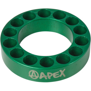 Headset spacer Apex 10mm zelený