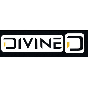 Samolepky Divine malé bílé