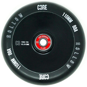 CORE Hollowcore V2 Kolečko Na Freestyle Koloběžku (110mm|Černá/Červená)