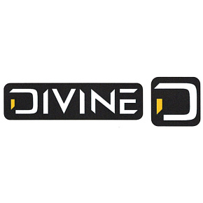 Samolepky Divine velké černé