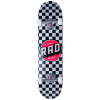 RAD Checkers Skateboard Komplet (7.75"|Černá)