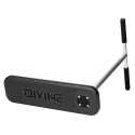 Trampolínová koloběžka Divine 670 mm Black/Silver