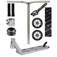 Custom freestyle koloběžka – Longway × Divine Kaiza 480 mm černá | Scootshop.cz