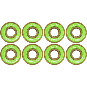 Kaltik Green Titanium Bearings 8-pack