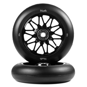North Club G4 Kolečka Na Freestyle Koloběžku 2-balení (115mm|Matte Black) North Club G4 Kolečka Na Freestyle Koloběžku 2-balení (115mm|Matte Black)