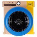 Kolečka UrbanArtt Civic 115x30mm Black/Arctic Blue 2ks