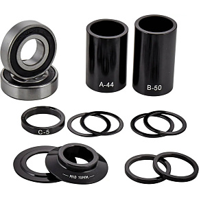 Eclat Mid CNC BMX Středové Složení (19mm|Černá) Eclat Mid CNC BMX Středové Složení (19mm|Černá)