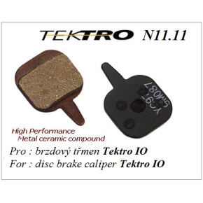 Tektro Brzdové destičky TEKTRO pro Disc pár brake pads N1111 for IO