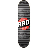 RAD Stripes Logo Skate Deska (8.25"|Grey)