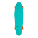 Skateboard FIZZ BOARD Blue, Orange PU, modrý