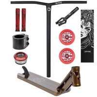 Custom freestyle koloběžka Divine × Triad Psychic V2 495mm Hellion – červená | Scootshop.cz