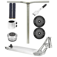 Freestyle koloběžka Custom Divine X Union X Ethic Pandemonium 460 mm stříbrná