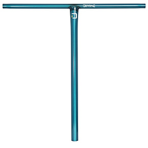 Řídítka Divine T-bar standard 700x610 mm Polished Teal Řídítka Divine T-bar standard 700x610 mm Polished Teal