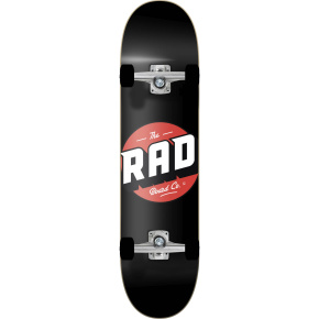 RAD Logo Progressive Complete Skateboard (8.125"|Černá)