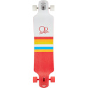 Longboard Ocean Pacific Double Drop Sunset 39" Red