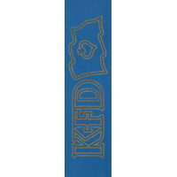 KFD Premium Grip Tape Pro Skateboard (Gold)