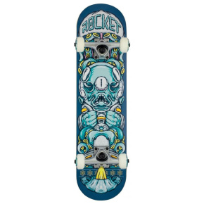 Skateboard Rocket Alien Pile-up 7.375" modrý