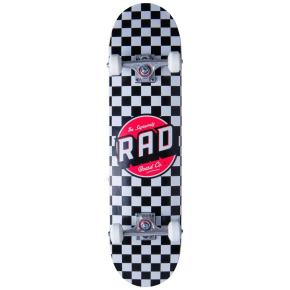 RAD Checkers Skateboard Komplet (8"|Černá) RAD Checkers Skateboard Komplet (8"|Černá)