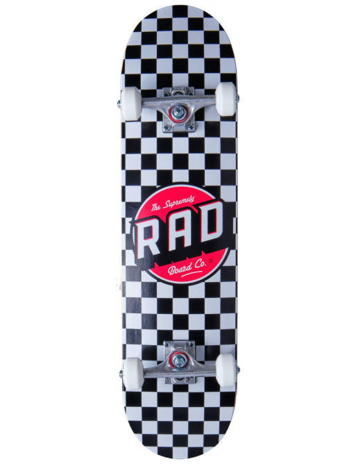 RAD Checkers Skateboard Komplet (8"|Černá)