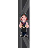 Figz Collection Jordan Clark XL griptape