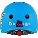 Dětská helma Triple Eight Lil 8 Staab Neon Blue