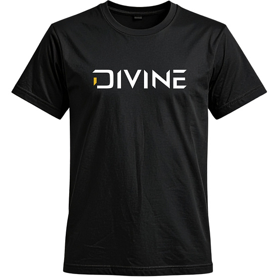 Tričko Divine Logo černé